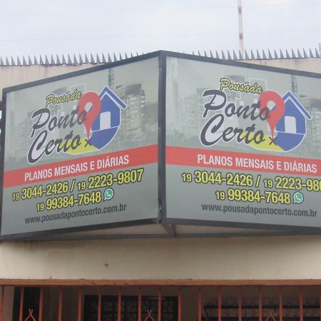 Pousada Ponto Certo Sumaré Esterno foto